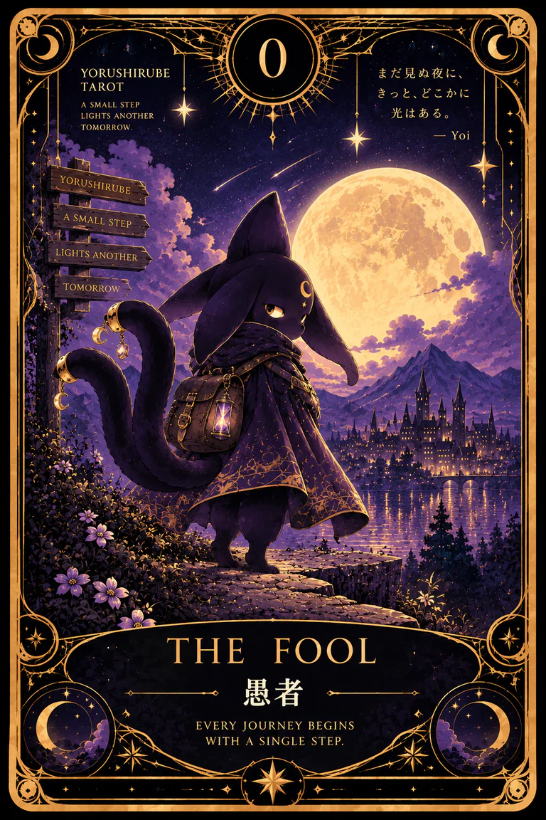 愚者(THE FOOL)のタロットカード
